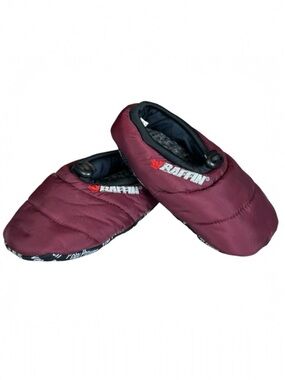 Baffin CUSH Unisex Hybrid Slip Resistant Merlot Slippers Size 1/2 US Youth (YL)